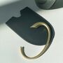 Table Hanger For Purse, Bag Or Handbag In Gold Metal, thumbnail 3 of 8