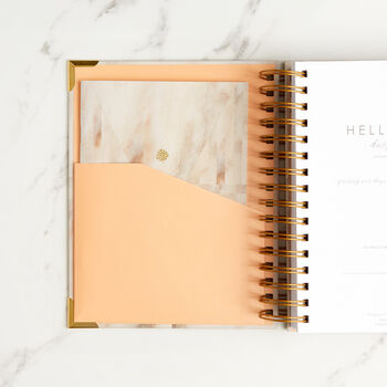 2023 Daily Planner Diary. Rosa Minimal. Personalised, 3 of 12
