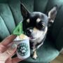 Personalised Dog Pawprint Puppaccino Pup Cup, thumbnail 3 of 4