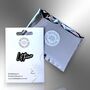 Let Them Black And White Enamel Pin Badge, thumbnail 5 of 8