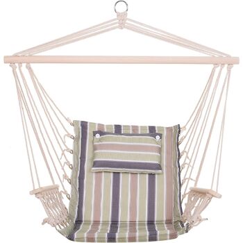 Hanging Hammock Chair Swing Outdoor Hanging Bed, 11 of 12