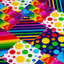 Colourful Rainbow Melamine Coaster, thumbnail 5 of 5