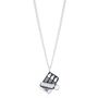 Sterling Silver Tiny Sardine Tin Necklace, thumbnail 7 of 12