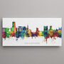 Guildford Skyline Cityscape Art Print, thumbnail 2 of 12