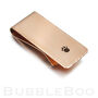 Copper Money Clip With Hand Stamped Paw Print, thumbnail 1 of 5