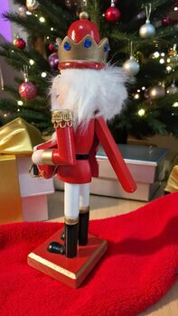 Red Nutcracker Countdown Advent Calendar Christmas, 6 of 6