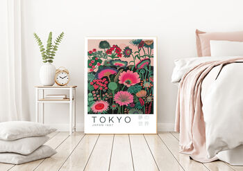 Tokyo Japan Botanical Art Print, 3 of 3