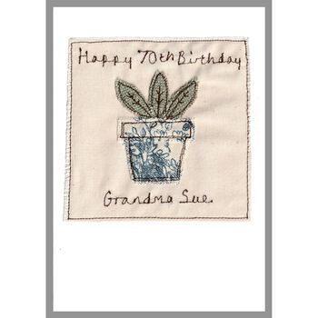 Personalised House Plant Birthday Card, 2 of 10