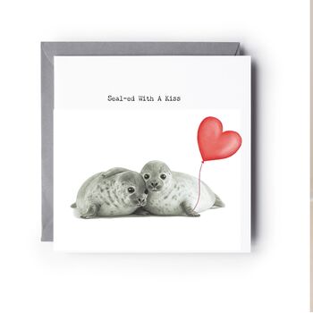 Sealed With A Kiss Seal Card, 3 of 6