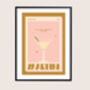 Retro Martini Cocktail Print, thumbnail 2 of 5