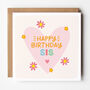 Happy Birthday Card For Sister/Sis/Big/Little/Sister In Law, thumbnail 2 of 7