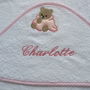 Personalised Baby Hooded Towel With Teddy Bear Motif, thumbnail 2 of 2
