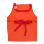 Orange Two Tone Utility Apron, thumbnail 3 of 4