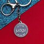 A Little Judgy But Often Right Keyring Gift, thumbnail 2 of 4