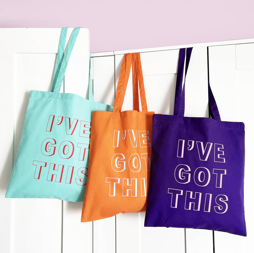 I've Got This, Colours Tote Bag, 1 of 6