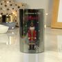 Personalised Xmas Nutcracker Smoked LED Candle, thumbnail 2 of 2