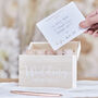 Wooden Wedding Memory Box, thumbnail 1 of 5