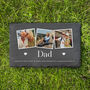 Personalised Photo Memorial Slate Grave Marker 30 X 20cm, thumbnail 1 of 9