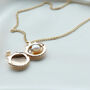 Clamshell And Hidden Pearl Locket Necklace, thumbnail 5 of 12