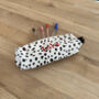 Personalised Dalmatian Embroidered Pencil Case, thumbnail 2 of 4
