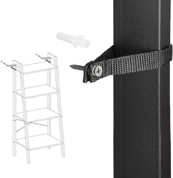 Four Tier Ladder Bookshelf Bookcase Shelves, 4 of 9