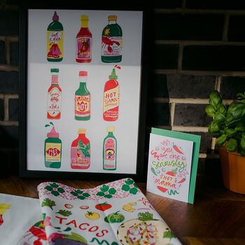 Hot Sauce Print, 4 of 5