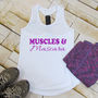 Gym Muscles And Mascara Tri Dri Vest, thumbnail 6 of 7