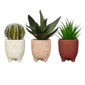 Mini Speckled Plant Pots, 2 of 2