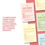 Chakra Yoga Card Set, thumbnail 2 of 8