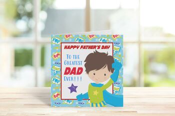 Cute Father's Day Cards Various Designs, 7 of 9