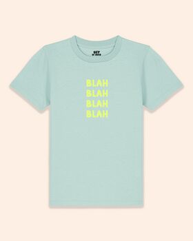 Blah Blah | Kids T Shirt, 4 of 6