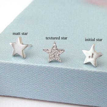 Personalised Sterling Silver Initial Star Bracelet, 12 of 12