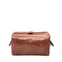 Men's Italian Leather Wash Bag 'Duno Medium', thumbnail 5 of 12