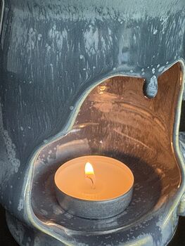 Handmade Ceramic Oil/Wax Melt Burner, 3 of 5