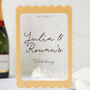 Personalised Party Sign, Scallop Frame, thumbnail 5 of 9