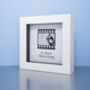 Personalised 1st Paper Anniversary Photo Small Frame Gift, thumbnail 3 of 4