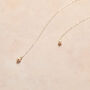 Pearl Back Drop Necklace Lariat For Wedding, thumbnail 10 of 12