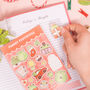 Cute Christmas Planner Sticker Sheets Stocking Filler, thumbnail 3 of 4