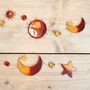 Sun, Moon And Star Hanging Sun Catcher Sunset Orange, thumbnail 8 of 10