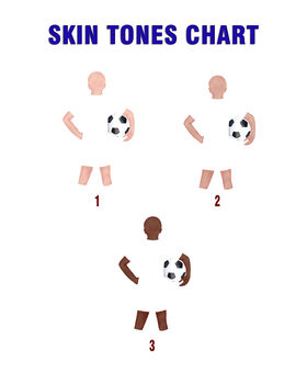 New Personalised Girls Football Sketch, 9 of 10