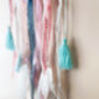 White Pastel Cloud Dream Catcher For Baby Room Wall, thumbnail 2 of 5