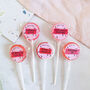 Alcoholic Pink Party Lollipop Gift Set, thumbnail 2 of 2