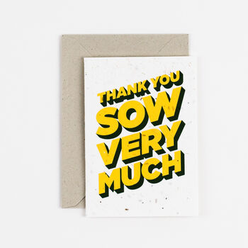 Plantable Thank You Notecards, 3 of 6