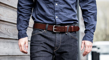 Personalised Dartington Leather Belt, 8 of 10
