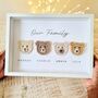 Personalised Crochet Bear Family Print, thumbnail 1 of 3