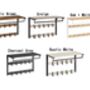 Wall Mounted Coat Rack With Removable Hooks, thumbnail 9 of 9