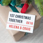 Personalised London Street Sign Christmas Decoration, thumbnail 1 of 2