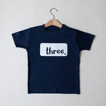 3rd Birthday Tshirt Three, 2 of 8