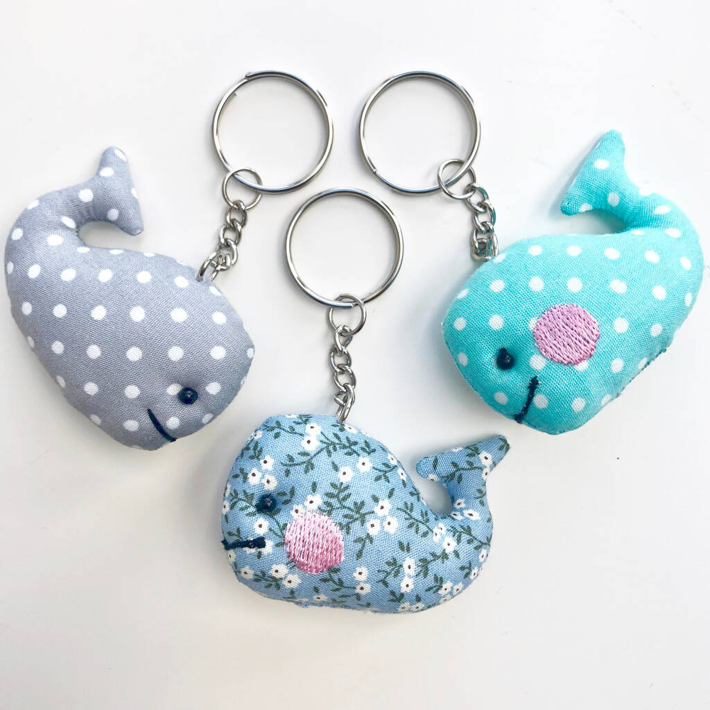 Image of Patchwork Style Keyring