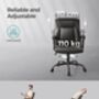 Ergonomic Office Chair With Adjustable Height And Tilt, thumbnail 7 of 9